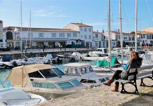 Island of Ré in Charente Maritime near Camping Les Tulipes, campsite 2 star seaside, camping with pool and jacuzzi at the Faute sur Mer near the Tranche sur Mer and Sables d'Olonne in Vendee