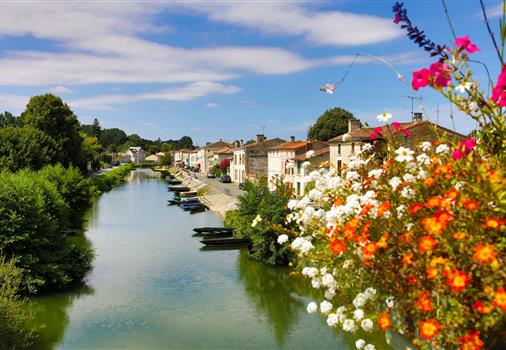The Marais Poitevin, near the campsite tulips, camping with heated pool and direct beach access