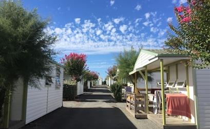outside, Chalet 5 people, camping les tulipes, la faute sur mer, la tranche sur mer,  heated pool, beach access - Camping les tulipes