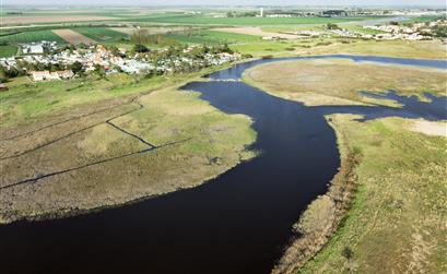 Lagoon and nature reserve Belle Henriette, bird watching, near the campsite tulips at la faute sur mer  - Camping les tulipes