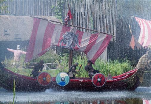 vikings Puy du Fou, leisure park in vendee, near the camping tulips 85