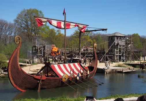 Puy du Fou, leisure park in vendee, near the camping tulips 85