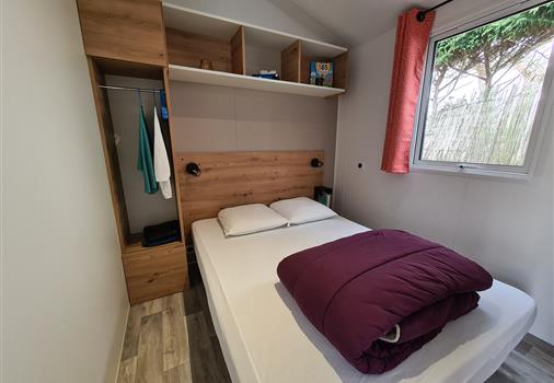 Rental mobile homes 2/4 pers. at the 2-star campsite Les Tulipes, campsite with heated pool, seaside campsite at la Faute sur Mer close to the Tranche sur Mer in Vendée