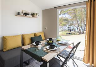 Rental mobile homes 6 pers. at the campsite Les Tulipes, campsite with heated pool, seaside campsite at la Faute sur Mer close to the Tranche sur Mer in Vendée - Camping les tulipes