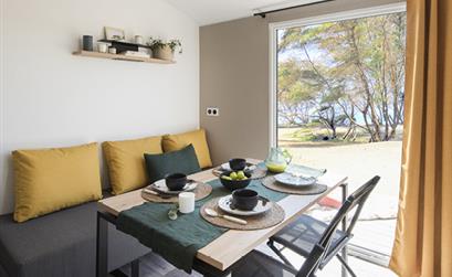 Rental mobile homes 6 pers. at the campsite Les Tulipes, campsite with heated pool, seaside campsite at la Faute sur Mer close to the Tranche sur Mer in Vendée - Camping les tulipes